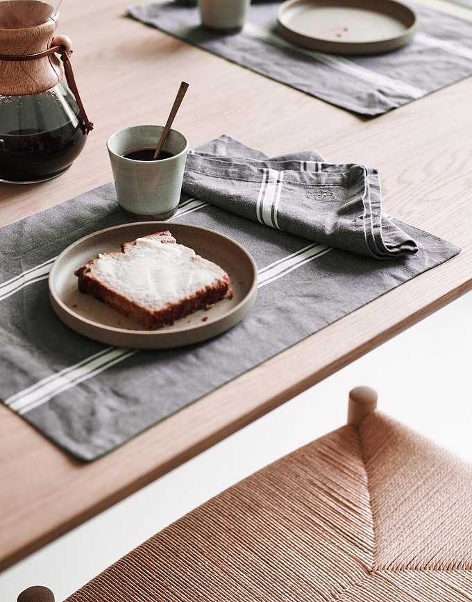 Lovon Set de Table, gris