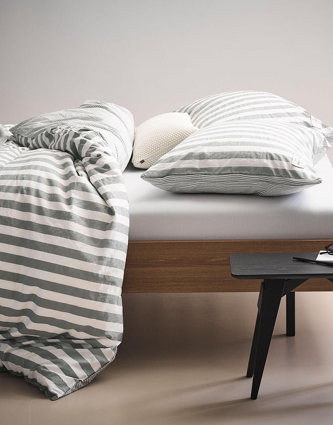 Mikkeli Prevleka za vzglavnik, 80 x 80 cm, siva