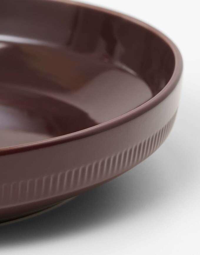 Moments Assiette Creuse 21,5 cm, olive