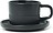 Moments Espresso tass 100 ml antratsiithall alustassiga