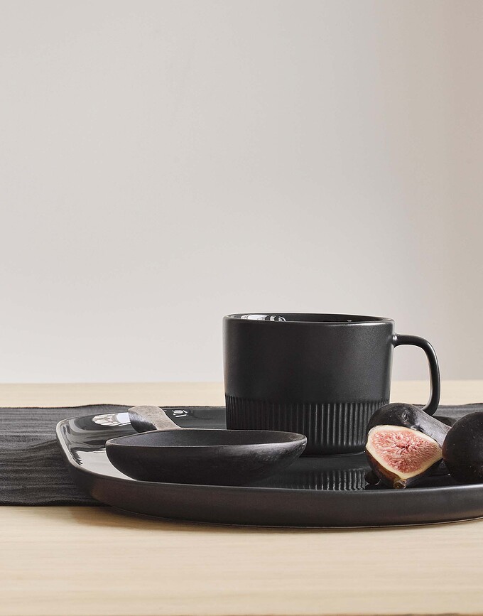 Moments Πιάτο Σερβιρίσματος, 40 cm, λαδί