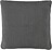 Nordic Knit Coussin, 50 x 50 cm, gris pierre, en coton biologique