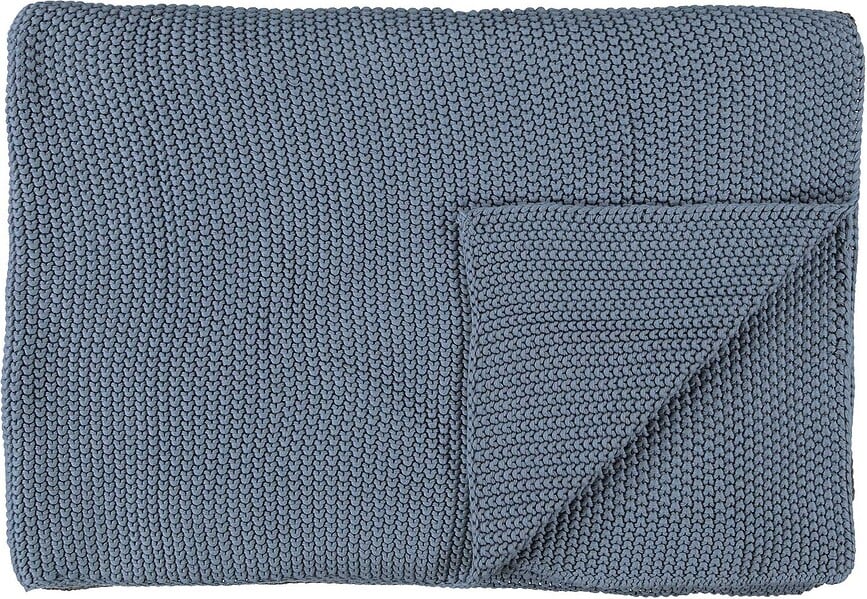 Nordic Knit Decke 130 x 170 cm aus Bio-Baumwolle