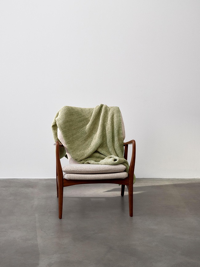 Nordic Knit Pled, 130 x 170 cm, moder