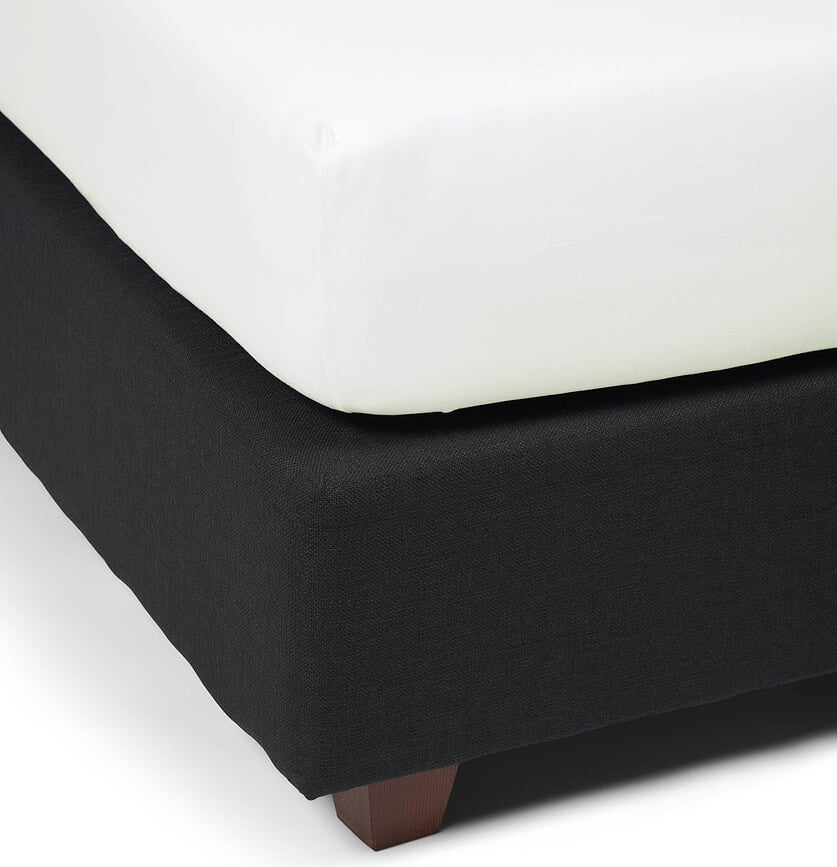 Premium Organic Plahta s gumicom 160 x 200 cm svijetlo bež