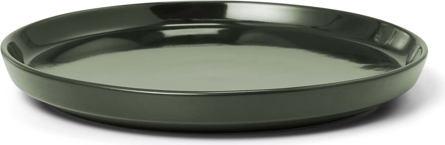 Plato de postre Moments, 17 cm, verde oliva
