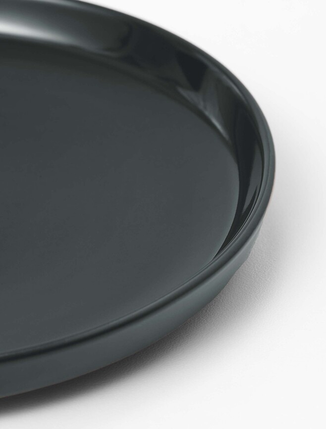 Plato de postre Moments, 17 cm, antracita