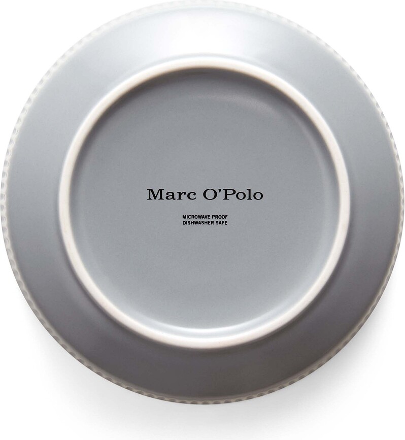Plato Hondo Moments, 21,5 cm, gris claro