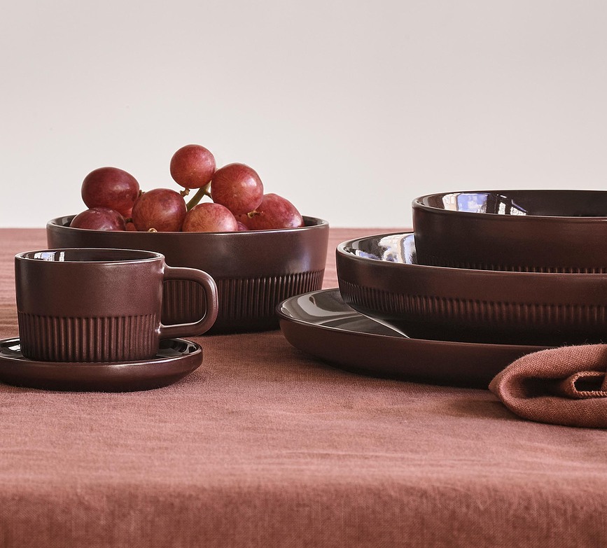 Plato Llano Moments, 27 cm, oliva