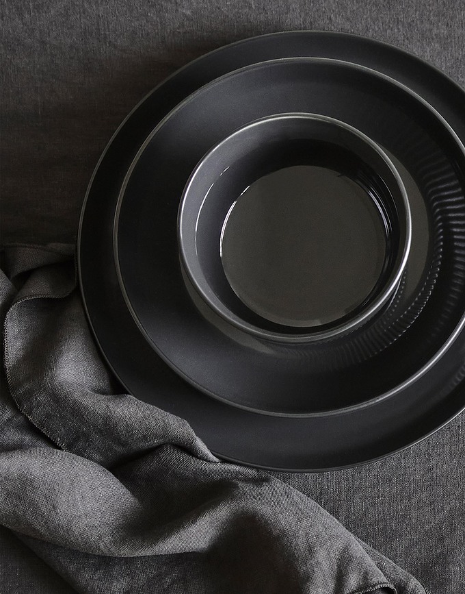 Plato Llano Moments, 27 cm, oliva