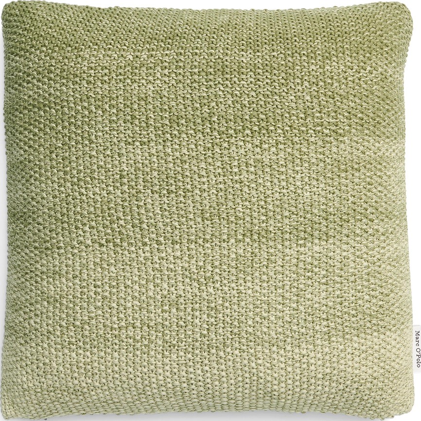 Polštář Nordic Knit 50 x 50 cm zelený mech