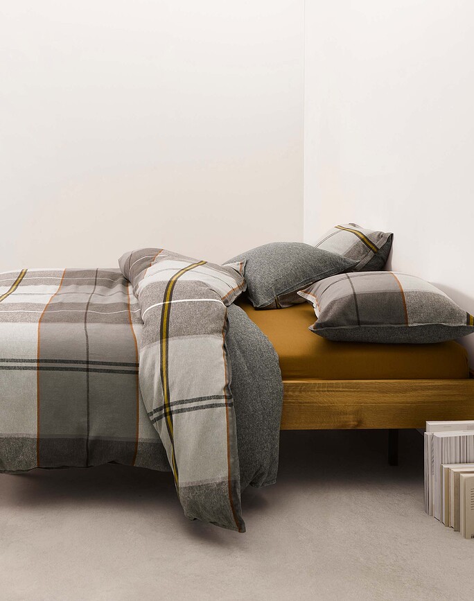 Premium Organic Plahta s gumicom 100 x 200 cm bijela