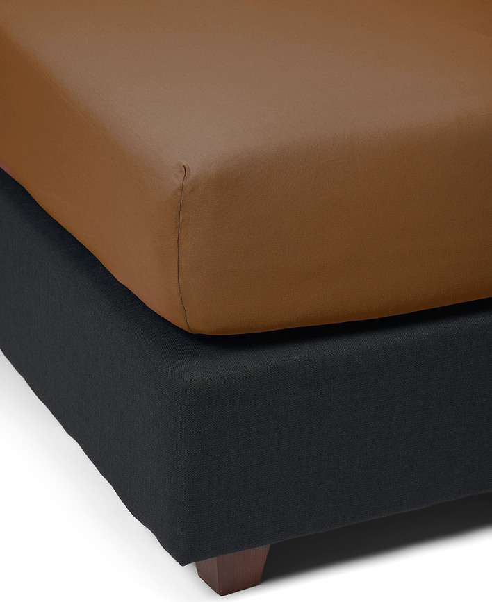 Premium Organic Plahta s gumicom 100 x 200 cm bijela