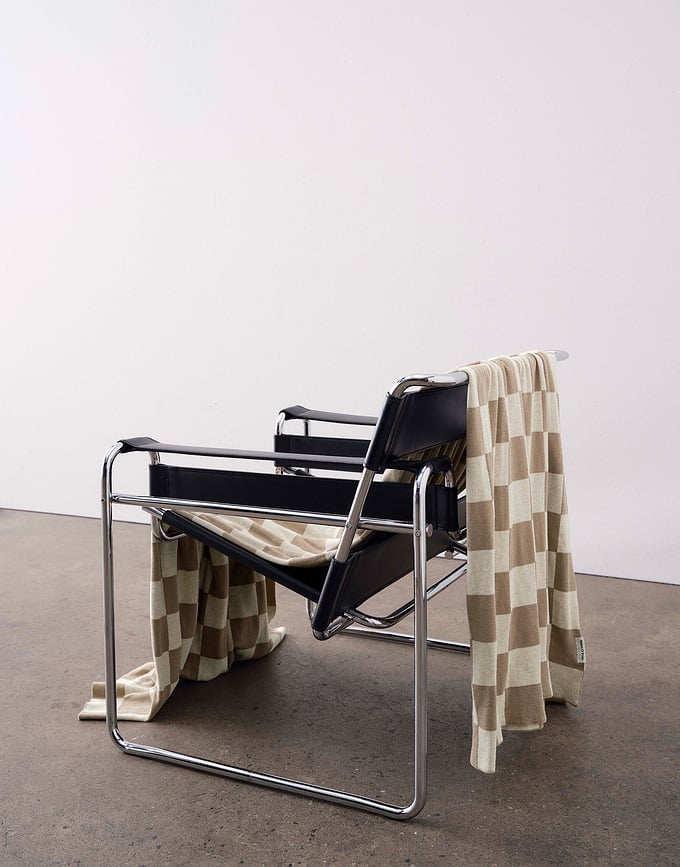 Rykki Plaid 150 x 200 cm, beige