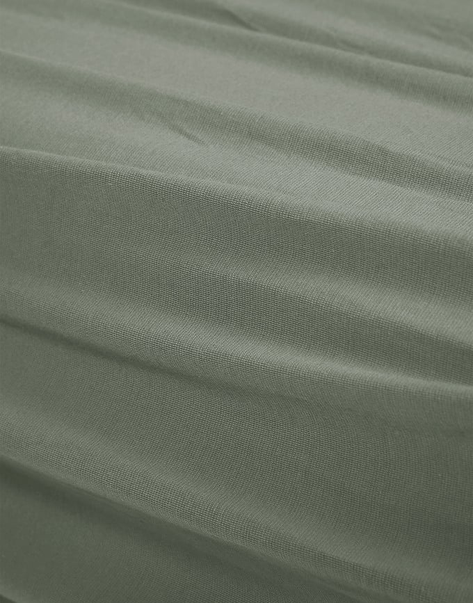 Sábana Ajustable Premium orgánica, 100 x 200 cm, blanca