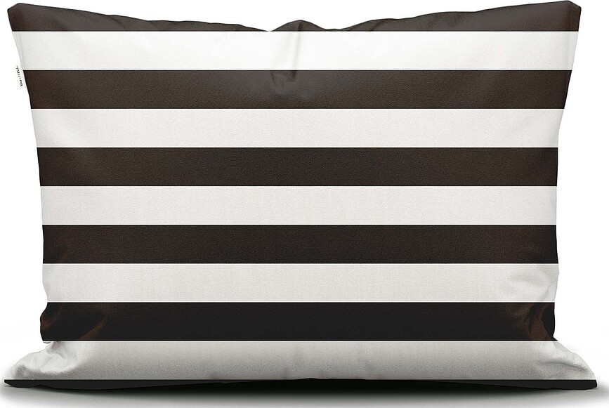 Sanna Housse de Coussin 40 x 80 cm, anthracite