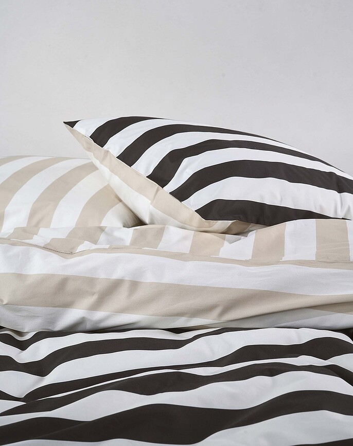 Sanna Housse de Coussin, 40 x 40 cm, anthracite