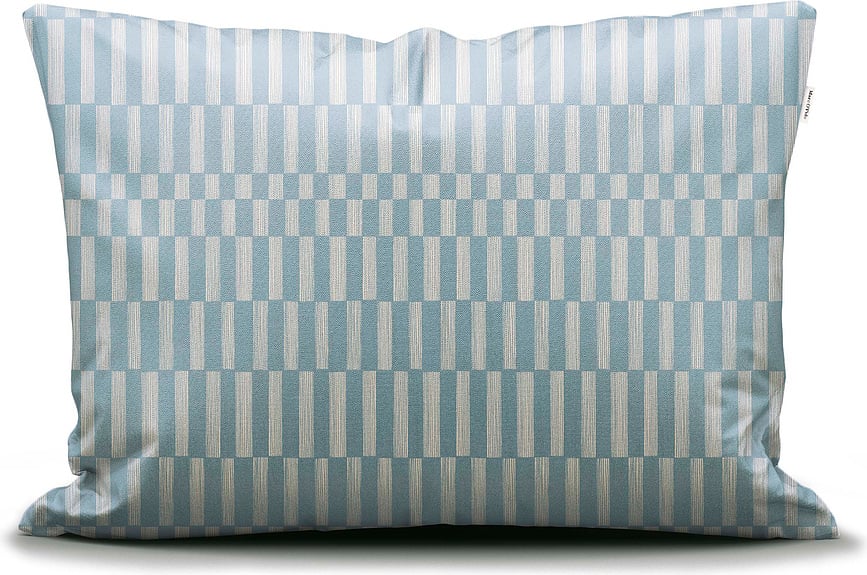 Sillia Kissenbezug 40 x 80 cm blau Reißverschluss