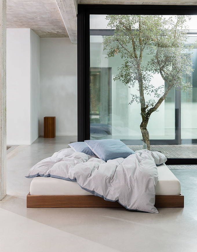 Skei Prevleka za vzglavnik, 80 x 80 cm, modra