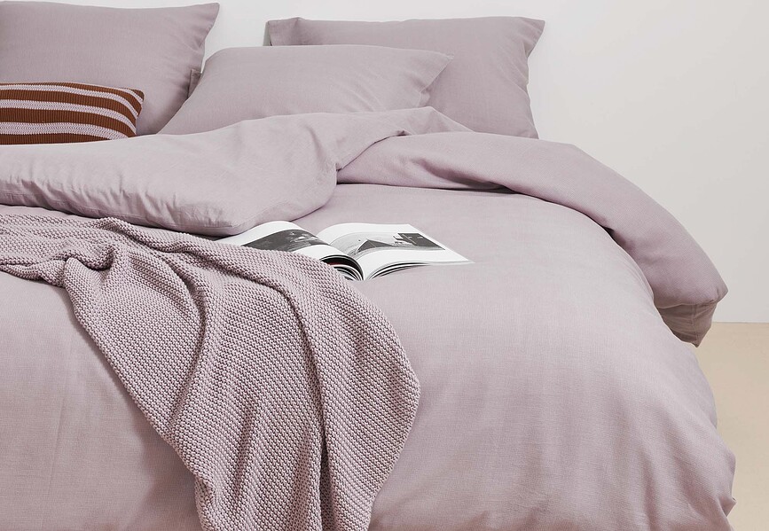 Structure Knit Μαξιλάρι, 30 x 50 εκ., καφέ, από οργανικό βαμβάκι