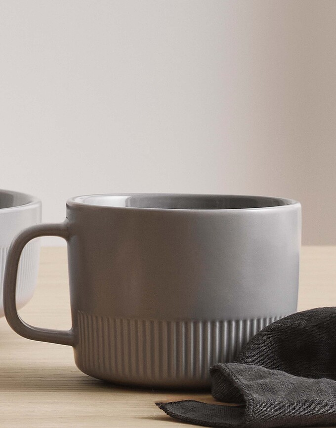 Taza Moments 330 ml, blanca