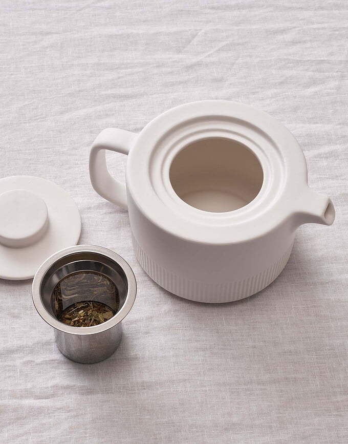 Tetera con infusor Moments, 1 L, oliva