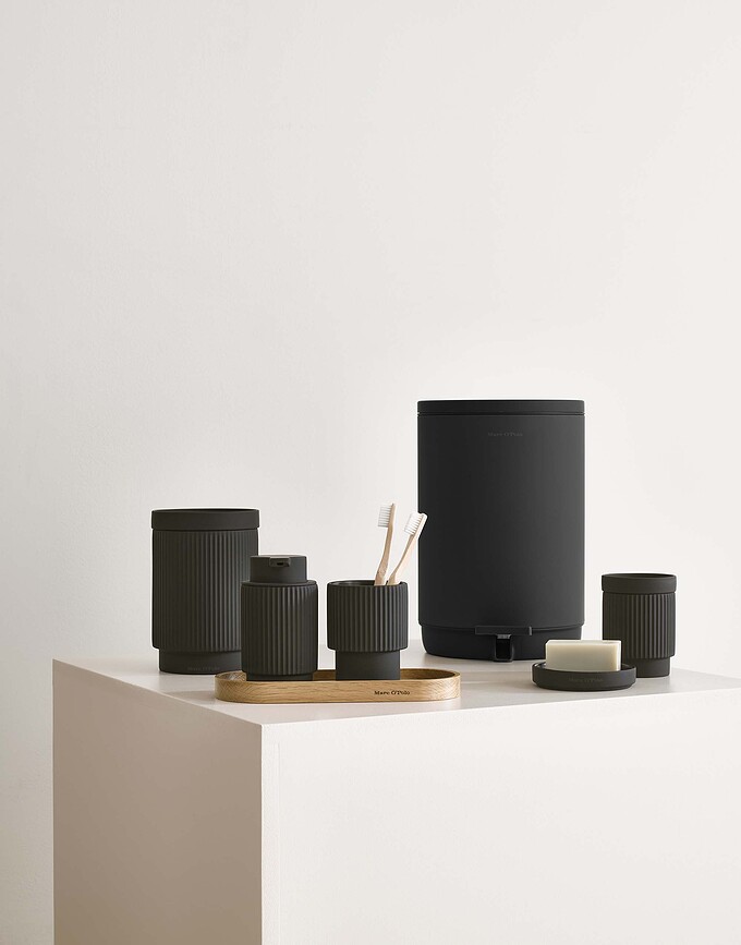 The Curve Κάδος Απορριμμάτων μπάνιου, 5 L, μπεζ