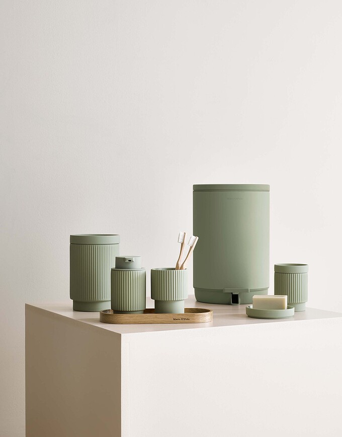 The Curve Κάδος Απορριμμάτων μπάνιου, 5 L, μπεζ