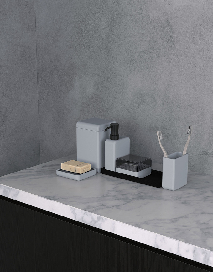 The Edge Boîte de Rangement petite, anthracite