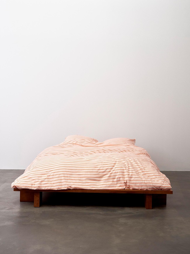 Thyra Σετ Παπλωματοθήκης, 260 x 220 cm, πορτοκαλί, με 2 μαξιλαροθήκες 60 x 70 cm, κλείσιμο φάκελος, 3 τμχ