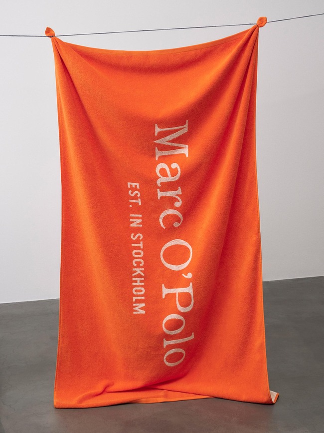 Toalla Statement, 100 x 180 cm, azul marino oscuro