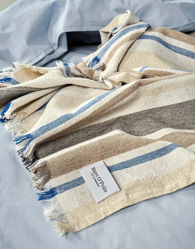 Torre Deka prugasta zelena 150 x 200 cm