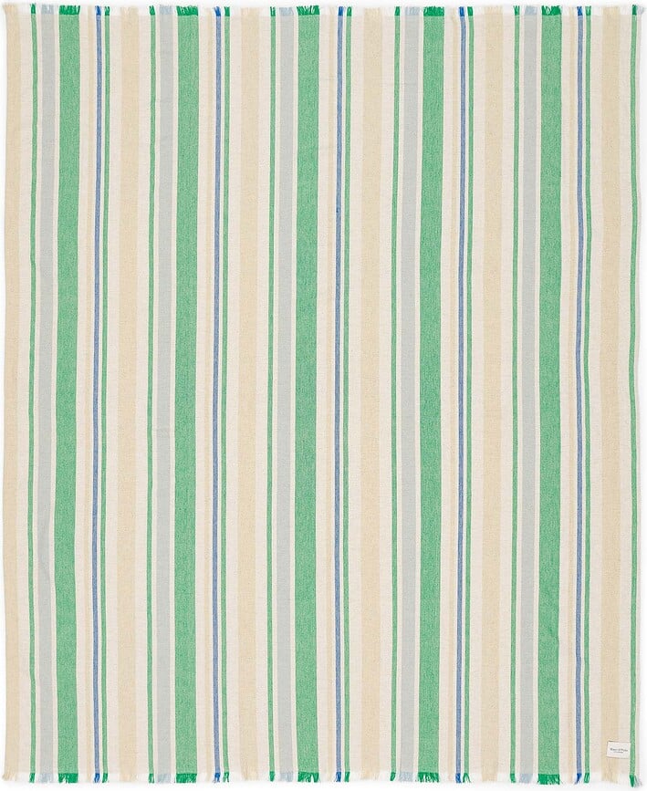 Torre Plaid à rayures, 150 x 200 cm, vert