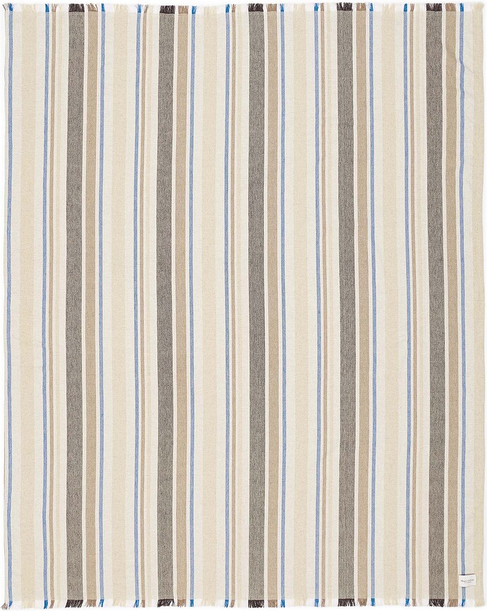 Torre Κουβέρτα ριγέ, 150 x 200 εκ., πράσινη