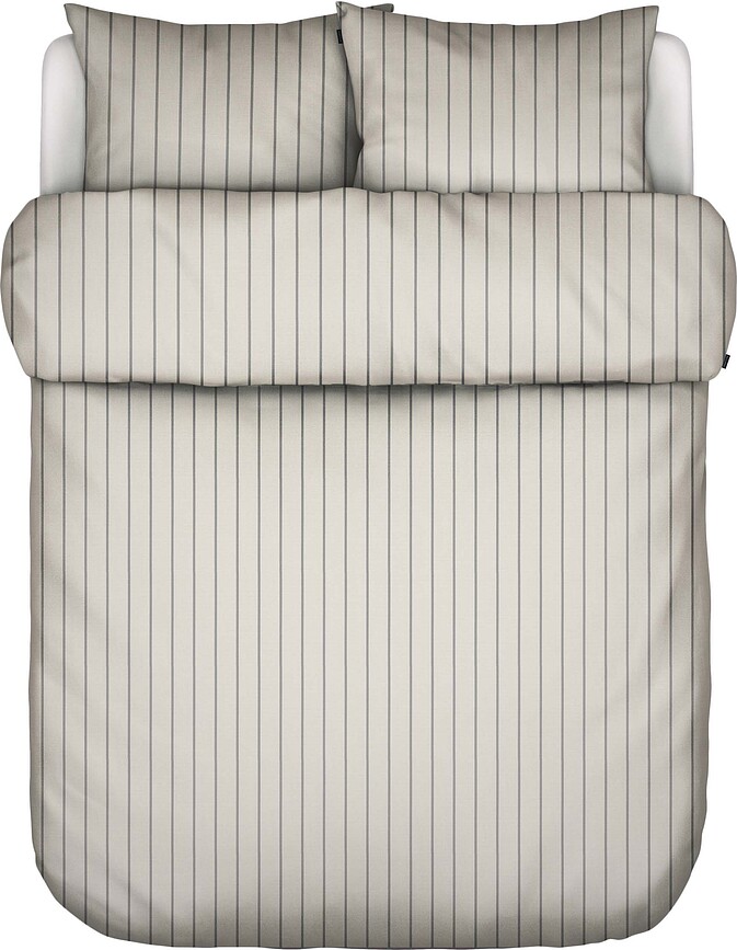 Torsken Parure de Lit 240 x 220 cm, beige, avec 2 taies d'oreiller 60 x 70 cm