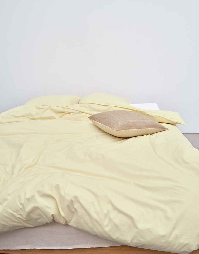 Tove Taie d'Oreiller 60 x 70 cm, jaune clair