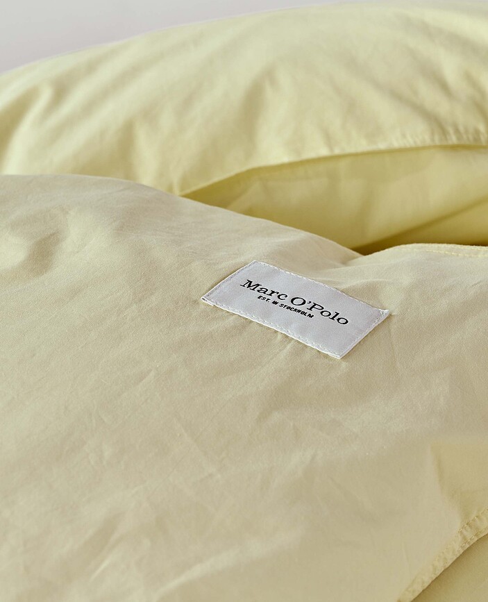 Tove Σετ Παπλωματοθήκης, 260x220 cm, ανοιχτό κίτρινο, με 2 μαξιλαροθήκες 60x70 cm