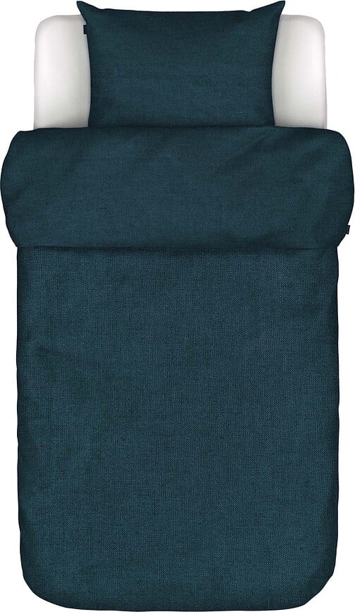 Valka Posteljina lanena indigo 140 x 220 cm s jastučnicom 60 x 70 cm