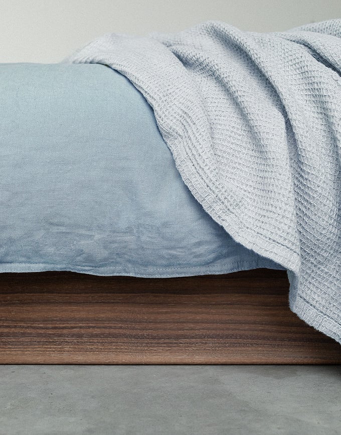 Valka Posteljina 260x220 cm plava s 2 jastučnice 60x70 cm