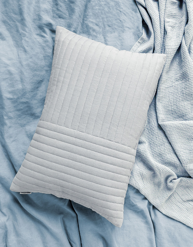 Viosa Coussin Décoratif, 40 x 60 cm, blanc