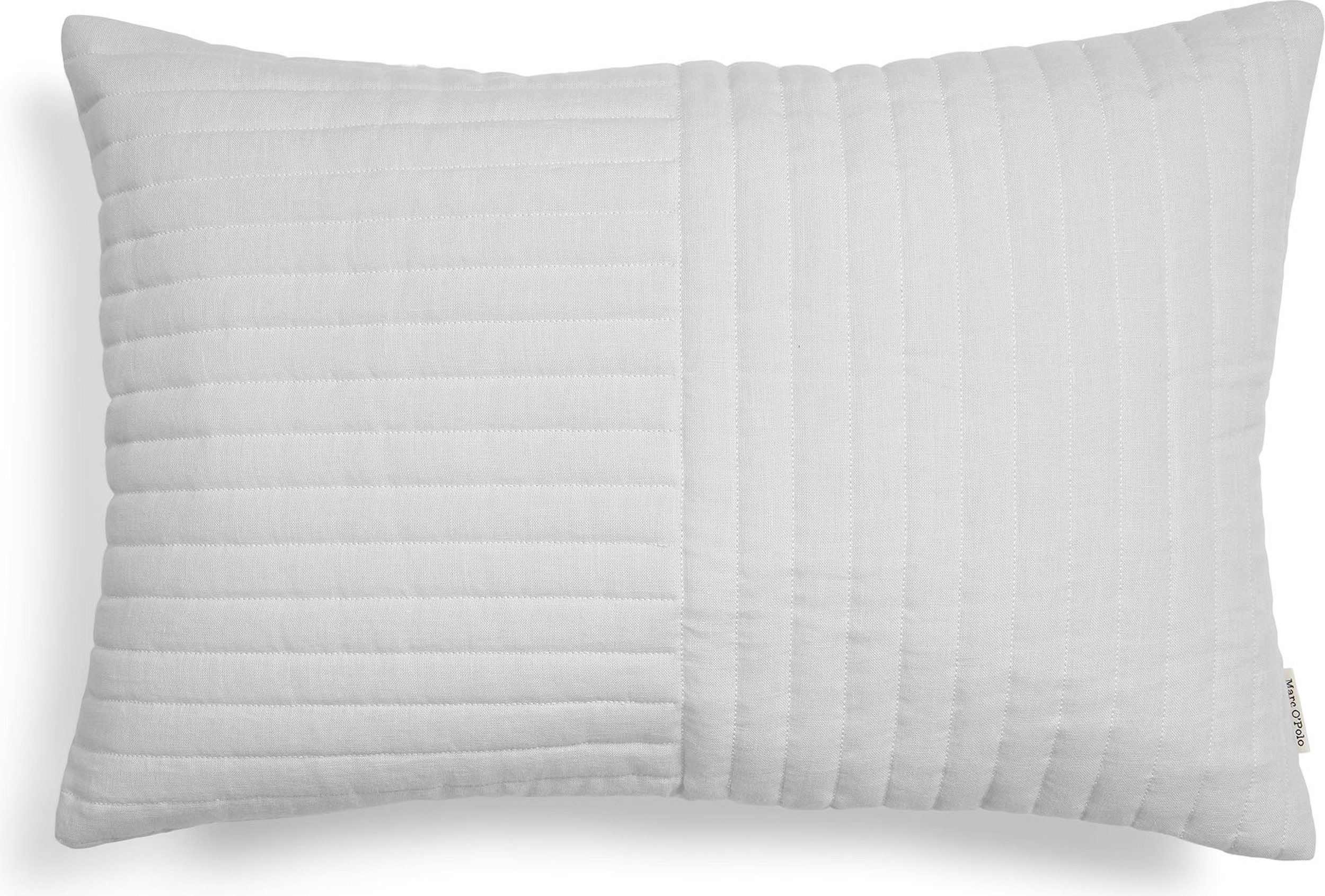 Viosa Dekoratives Kissen 40 x 60 cm hellgrau