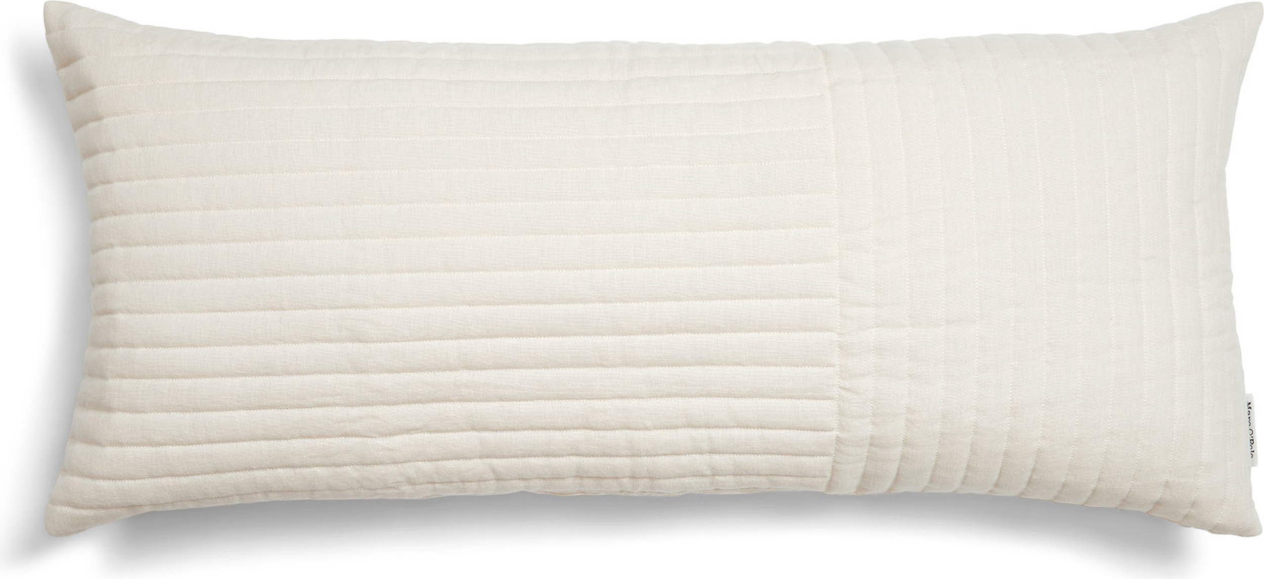 Viosa Dekoratives Kissen 40 x 90 cm weiß
