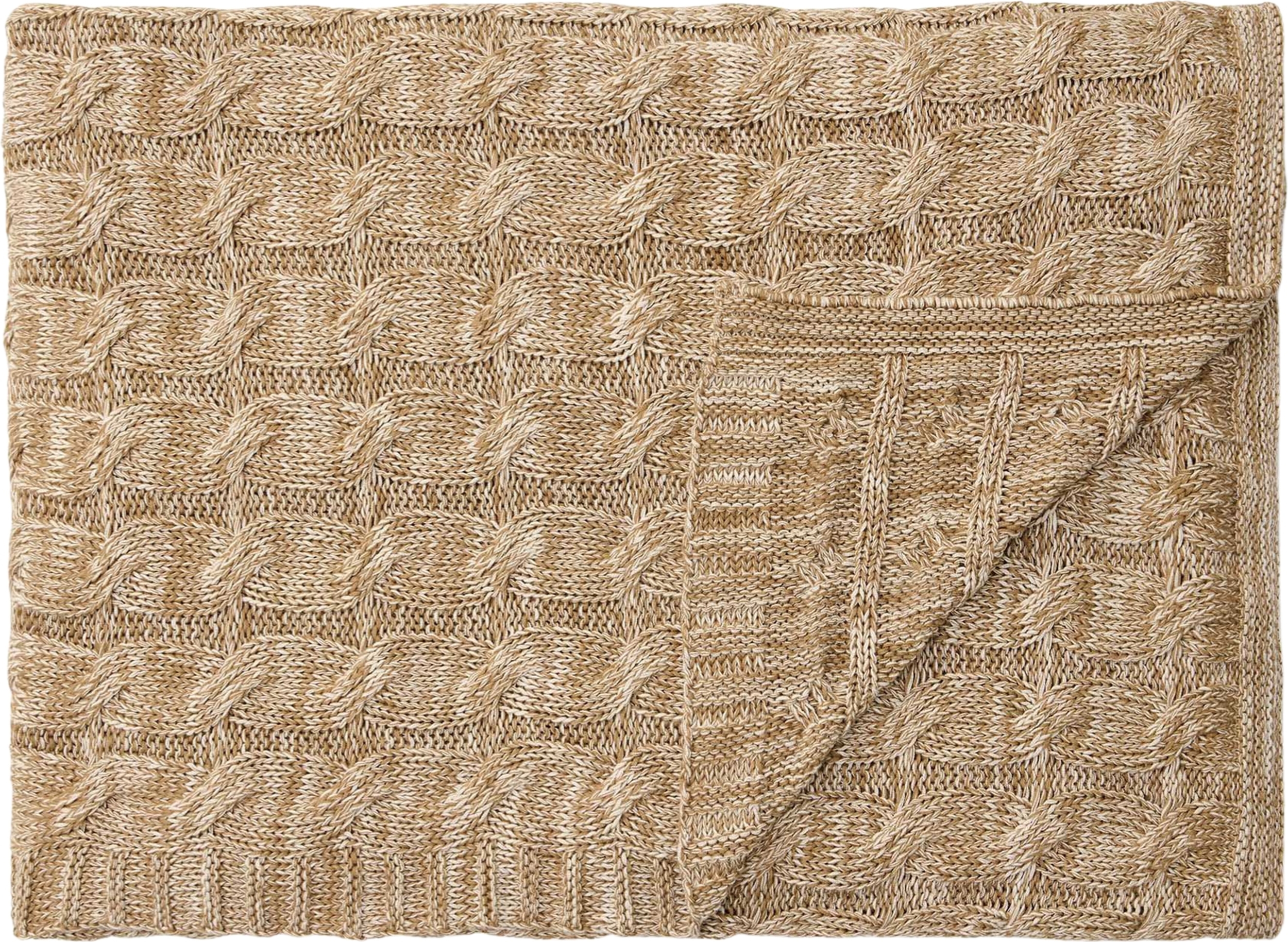 Decken und Wolldecken Ainaa Decke 150 X 200 Cm Beige