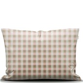 Gyda Pillowcase 60 x 70 cm checkered beige and pink
