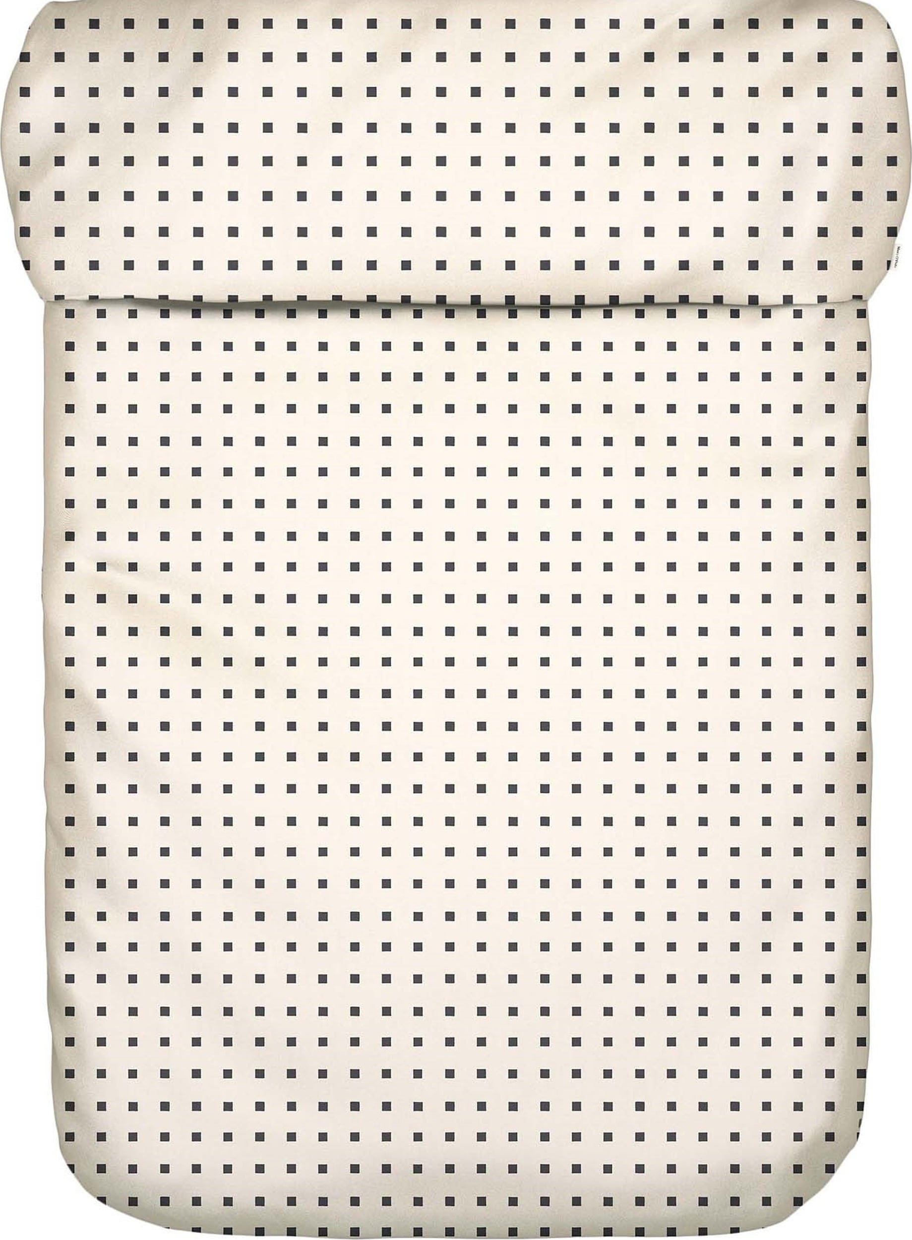 Iben Bettdeckenbezug 160 x 200 cm cremefarbig