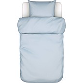 Lenjerie de pat Tove 135 x 200 cm albastră-deschis cu față de pernă 80 x 80 cm