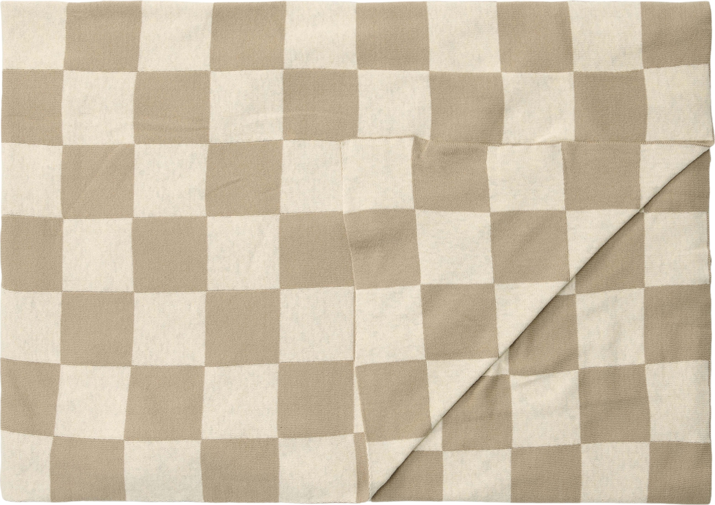 Decken und Wolldecken Rykki Decke 150 X 200 Cm Beige