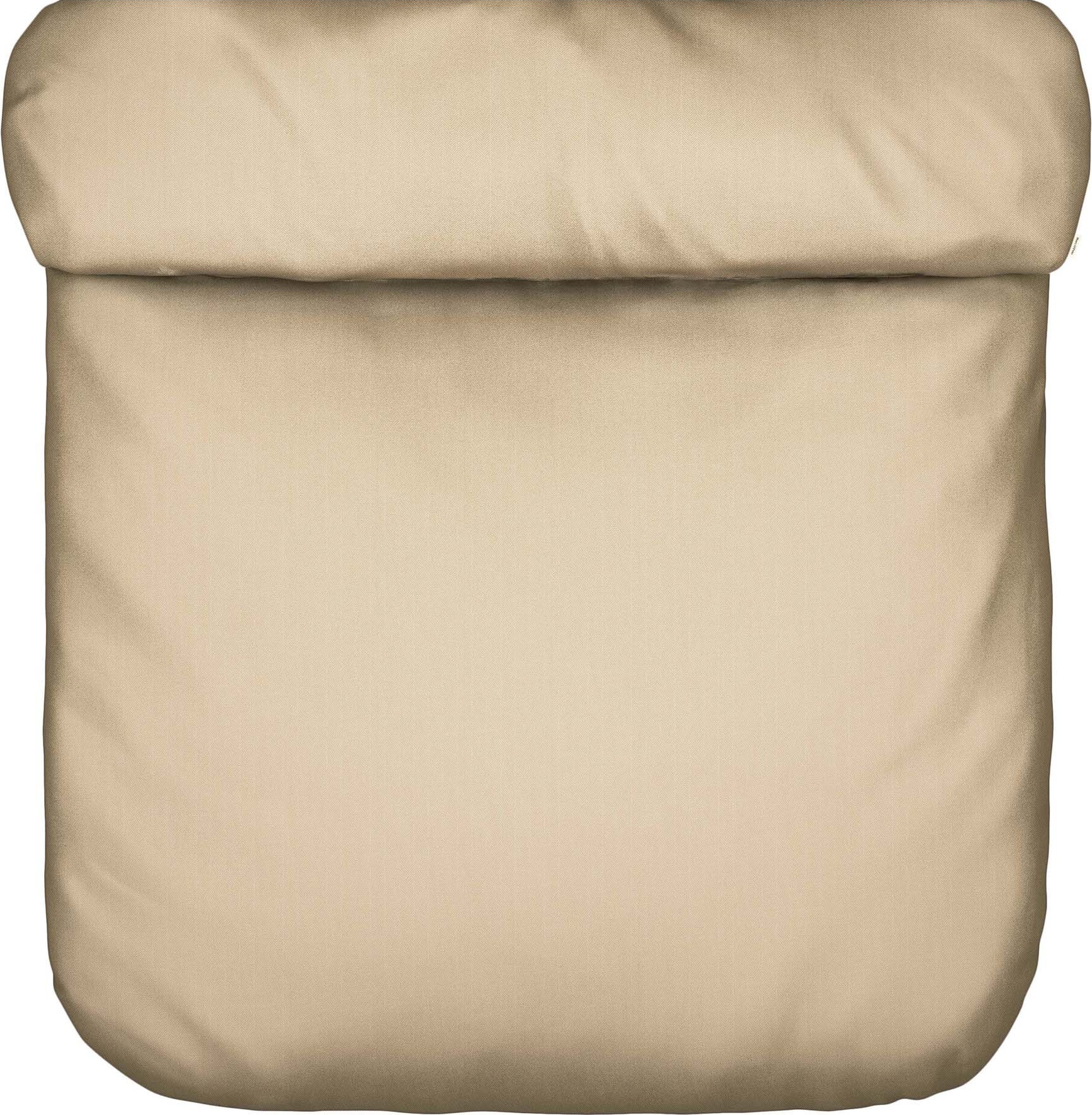 Senja Bettdeckenbezug 200 x 220 cm dunkelbeige