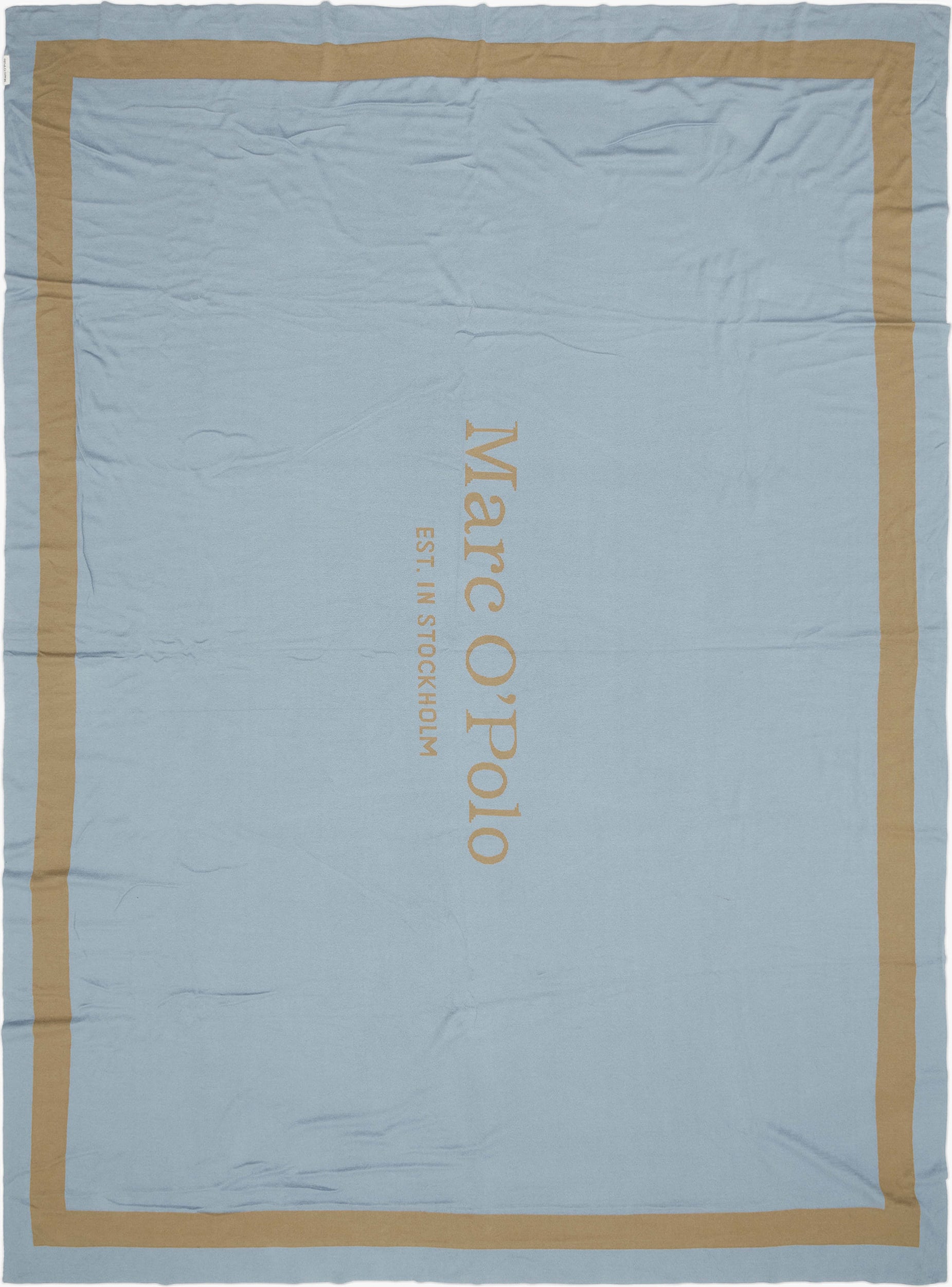Decken und Wolldecken Statement Decke 150 X 200 Cm Meerblau
