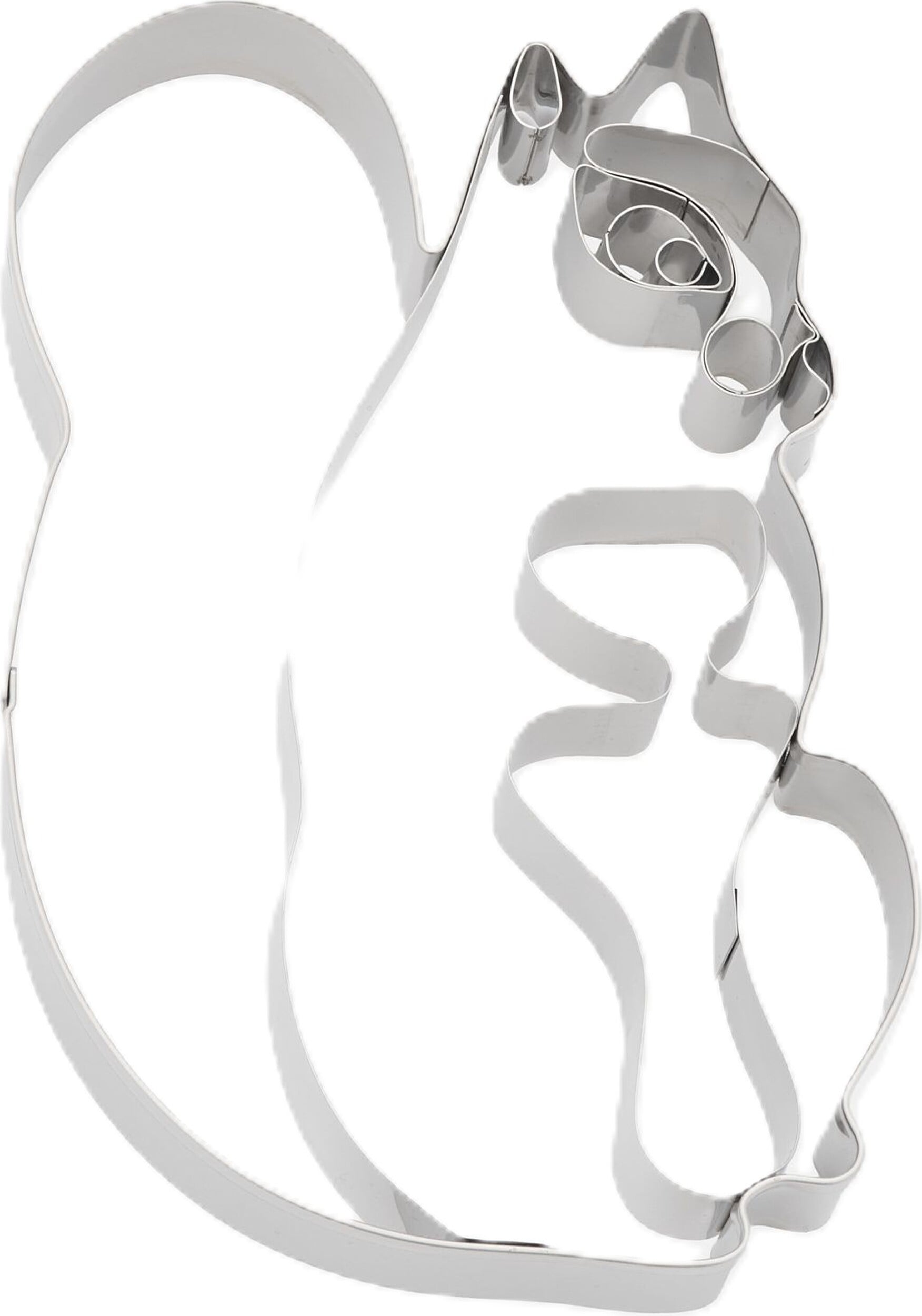 Kurre Ausstechform 15 x 10 cm, silber
